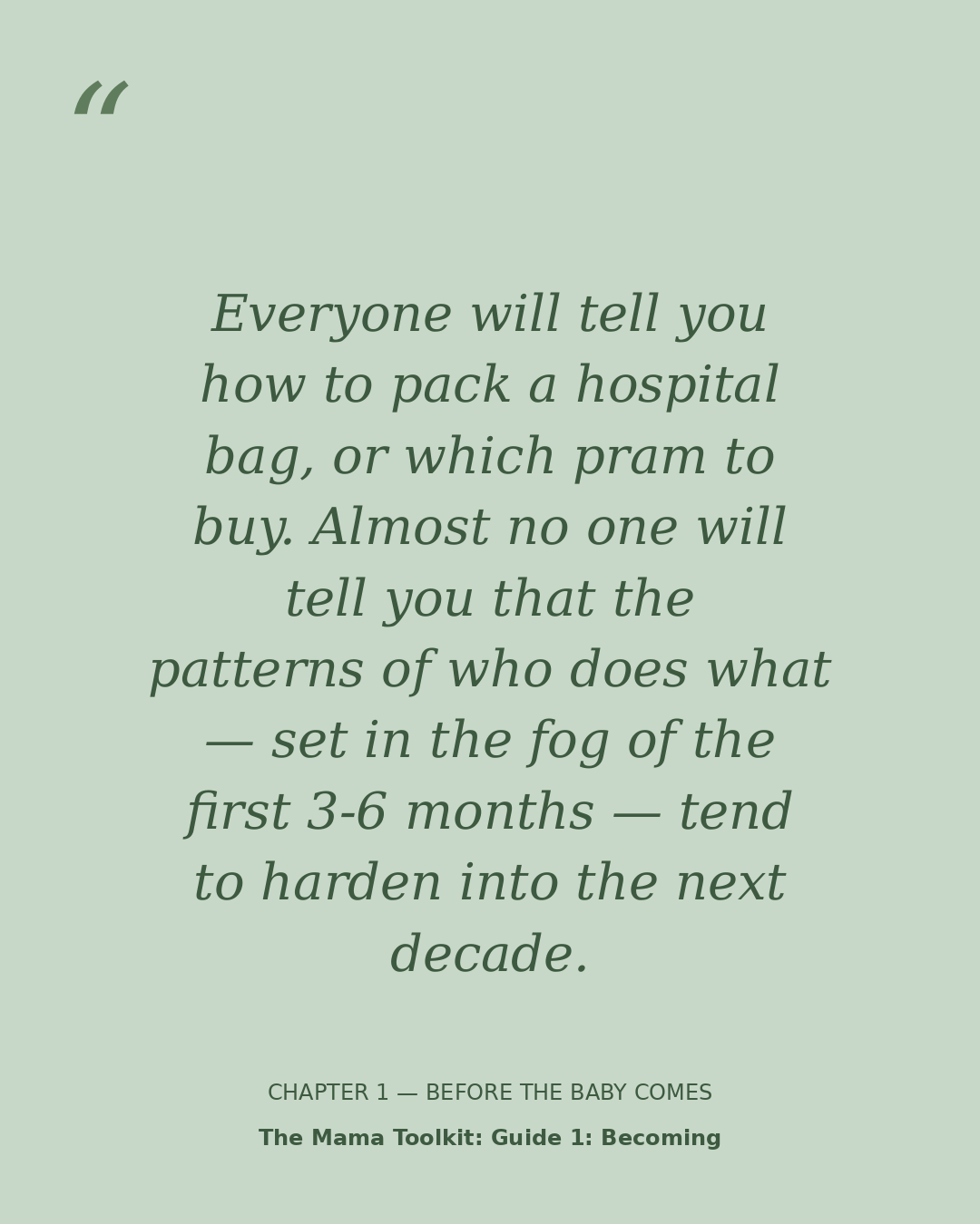 Becoming: The Guide for Early Motherhood