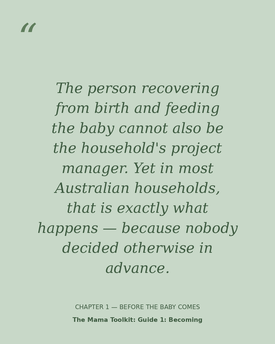 Becoming: The Guide for Early Motherhood
